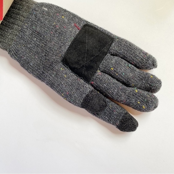Levis Mens Knit Gloves Sz L Gray Max Warmth Easy Texting Tech Comfort Fit - Picture 4 of 10